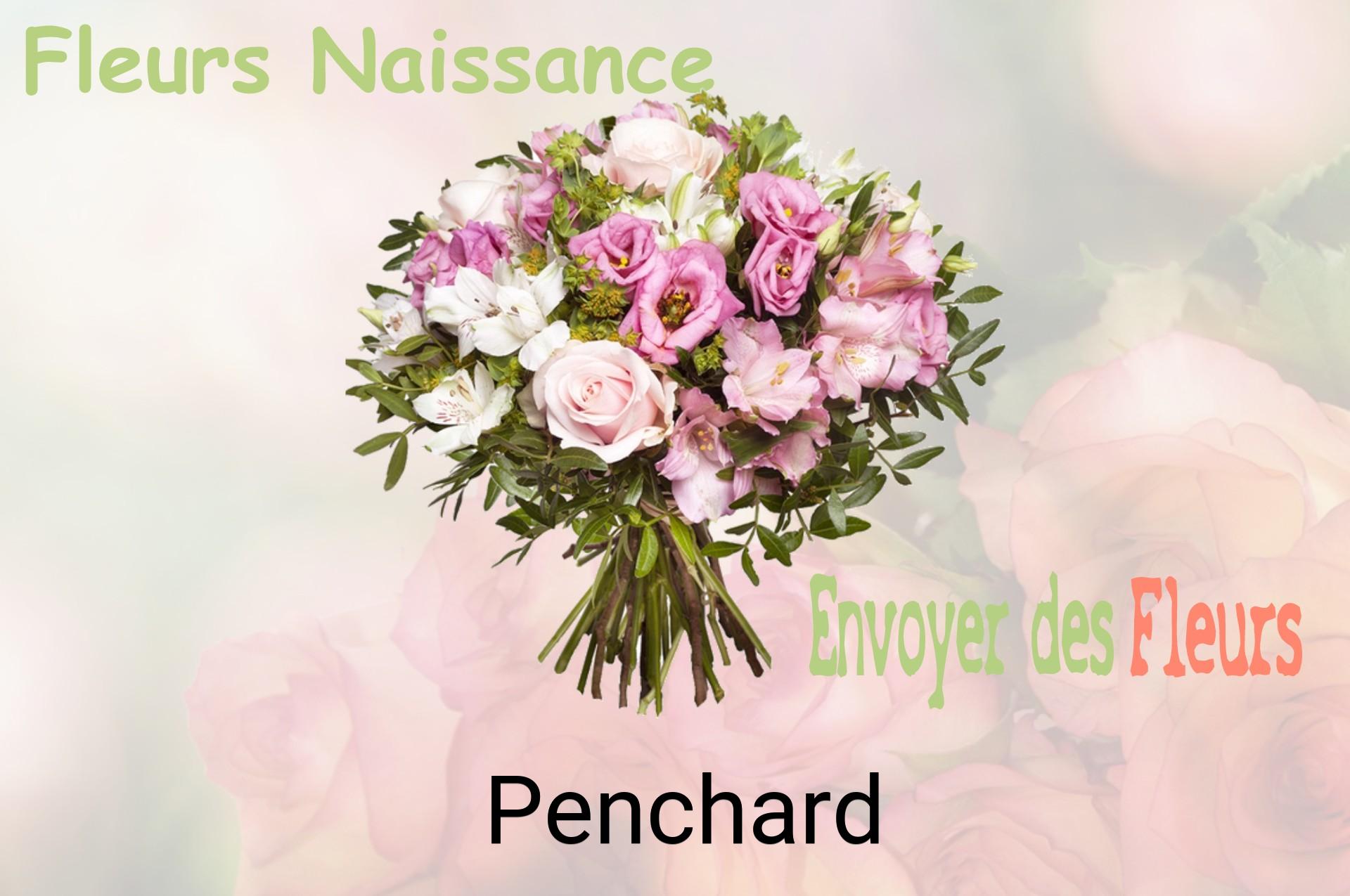 Bouquet de fleurs de naissance livré à Penchard